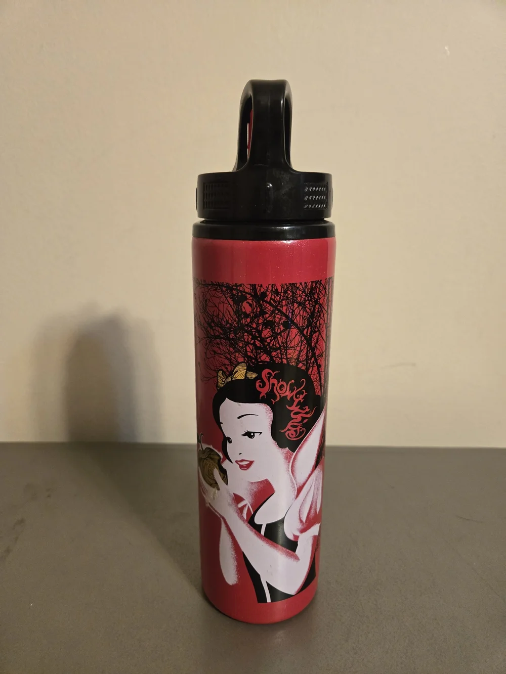 Disney Store Snow White Stainless Steel 26oz Water Bottle